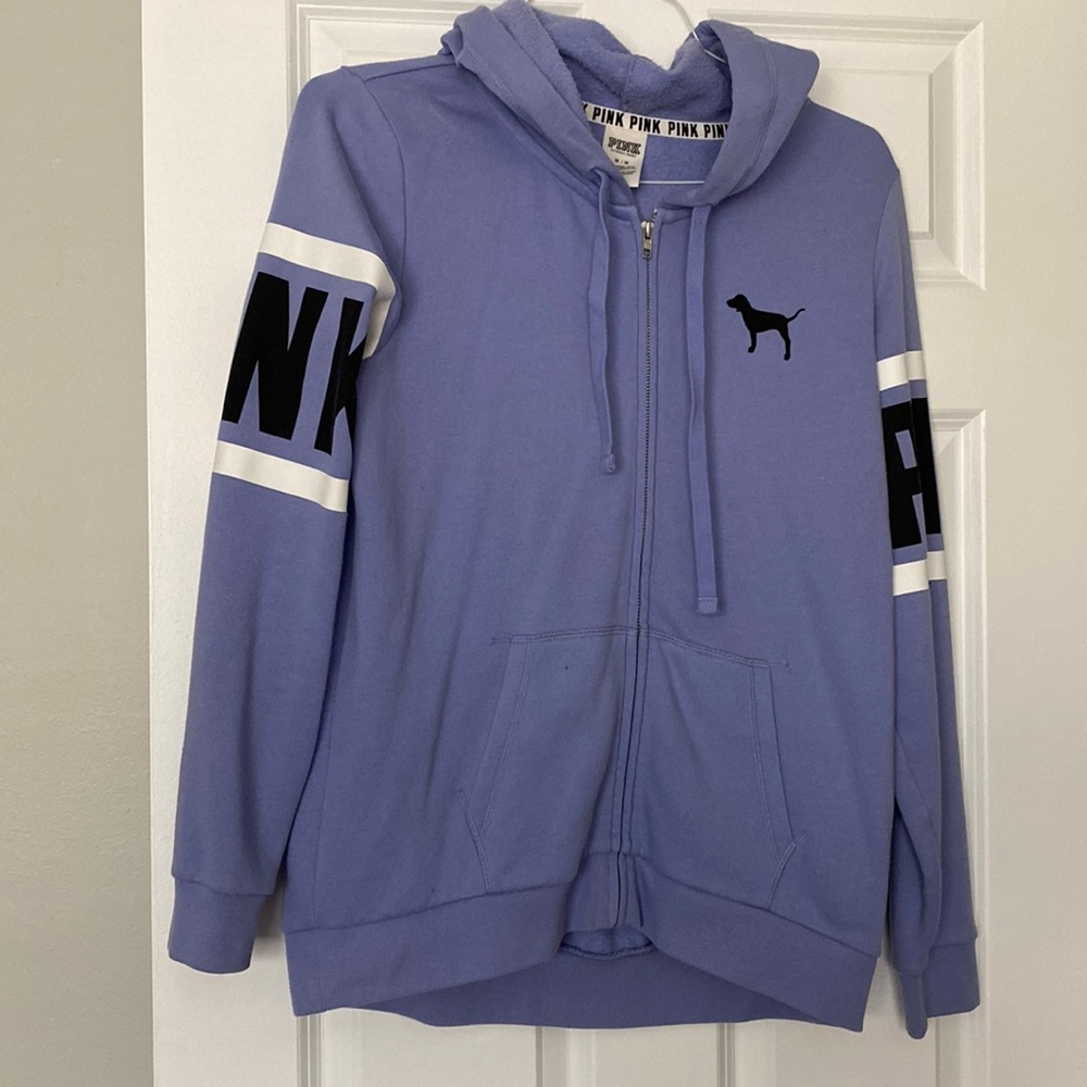 Pink hooded jacket